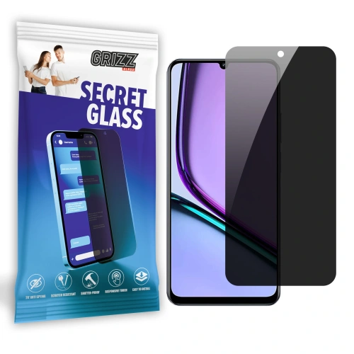 Kup Prywatyzáló üveg GrizzGlass SecretGlass Realme Narzo N61-hez - GRZ10881 - {ean13} - Sklep Home Screen