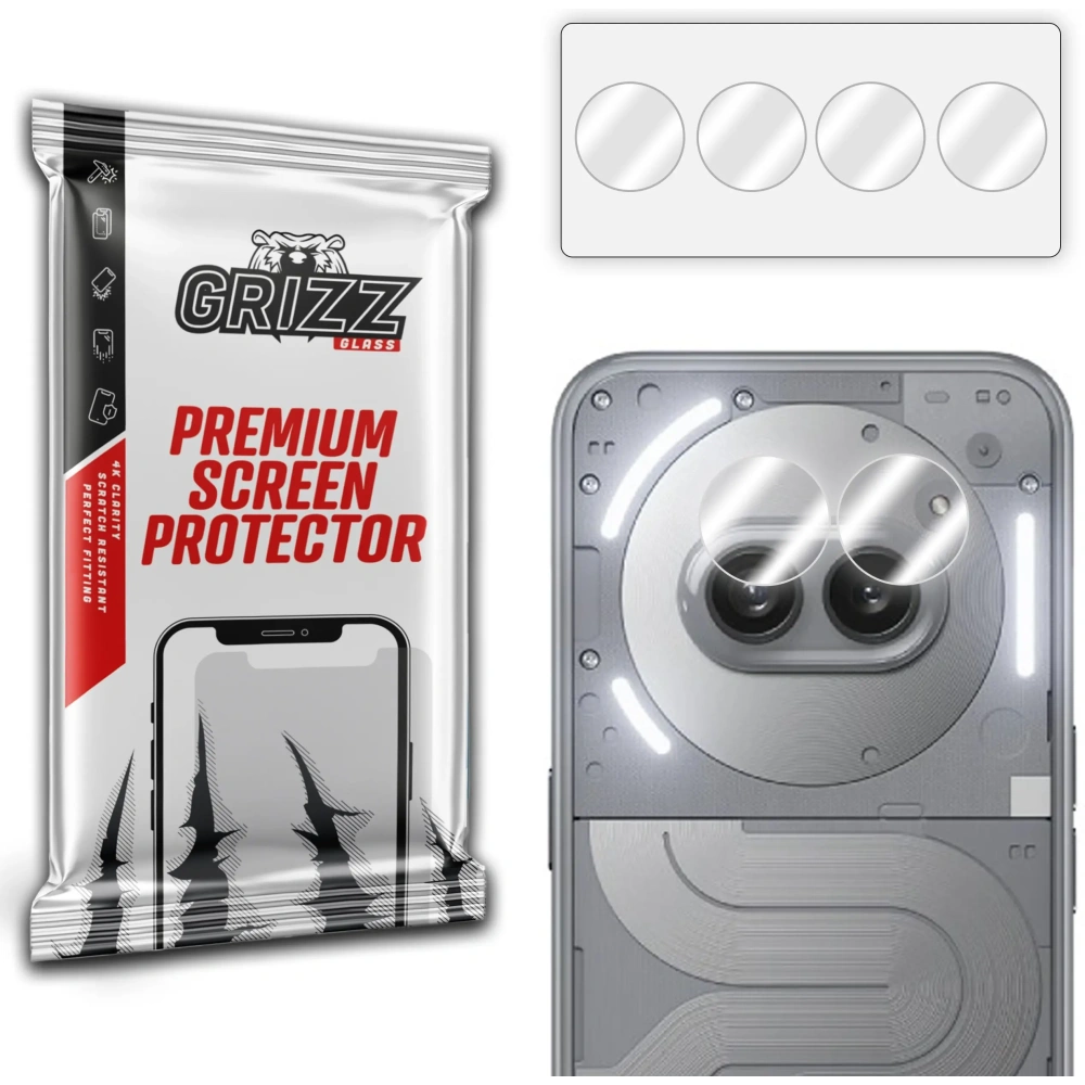 Szkło na aparat GrizzGlass HybridGlass Camera do Nothing Phone 2A Plus - Nothing - GrizzGlass