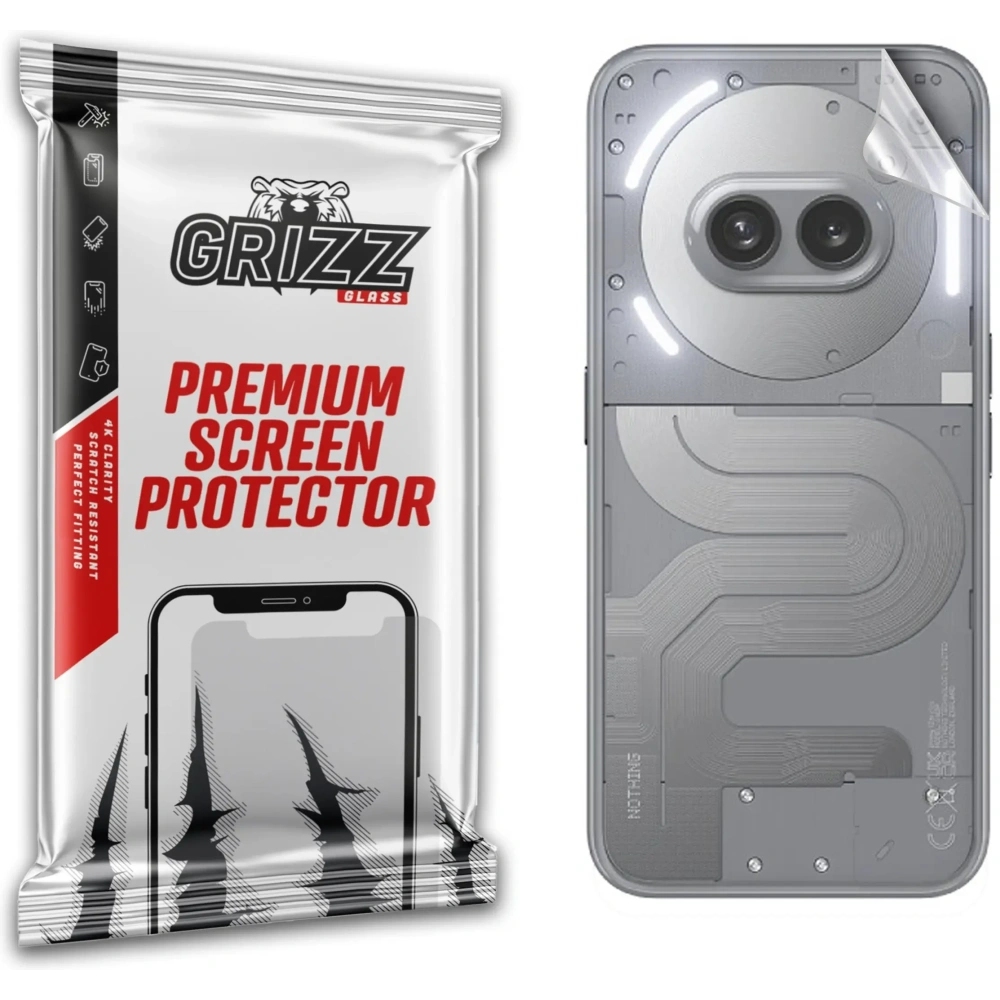Folia na tył GrizzGlass SatinSkin do Nothing Phone 2A Plus - Nothing - GrizzGlass