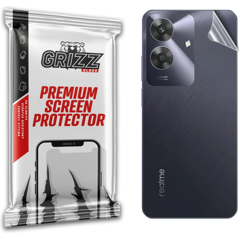Folia na tył GrizzGlass SatinSkin do Realme Narzo N61 - realme Narzo - GrizzGlass