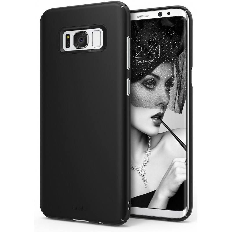 Kup Etui Ringke Slim Samsung Galaxy S8 SF Black - 8809525015207 - RGK577BLK - Homescreen.pl