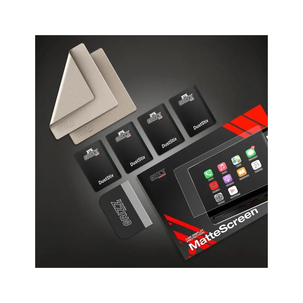 Folia matowa GrizzGlass CarDisplay Protection do Android Radio DJKD 9" - Uniwersalne - GrizzGlass