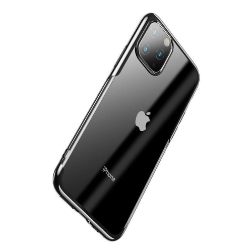 Kup Carcasă transparentă Baseus Shining Case pentru iPhone 11 Pro Max 6,5 (neagră) - BSU827BLK - {ean13} - Sklep Home Screen