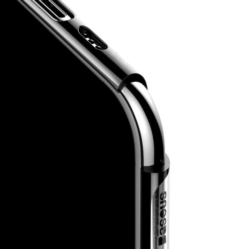 Kup Carcasă transparentă Baseus Shining Case pentru iPhone 11 Pro Max 6,5 (neagră) - BSU827BLK - {ean13} - Sklep Home Screen