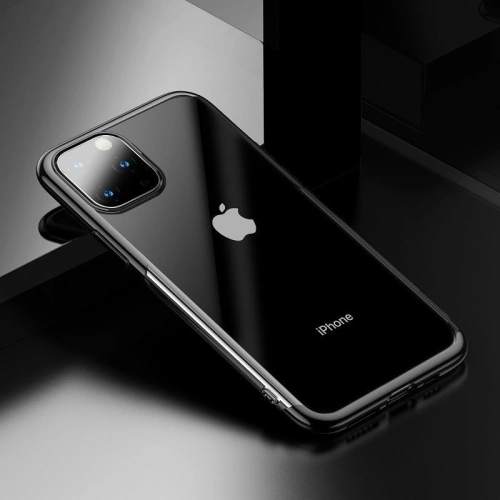 Kup Carcasă transparentă Baseus Shining Case pentru iPhone 11 Pro Max 6,5 (neagră) - BSU827BLK - {ean13} - Sklep Home Screen