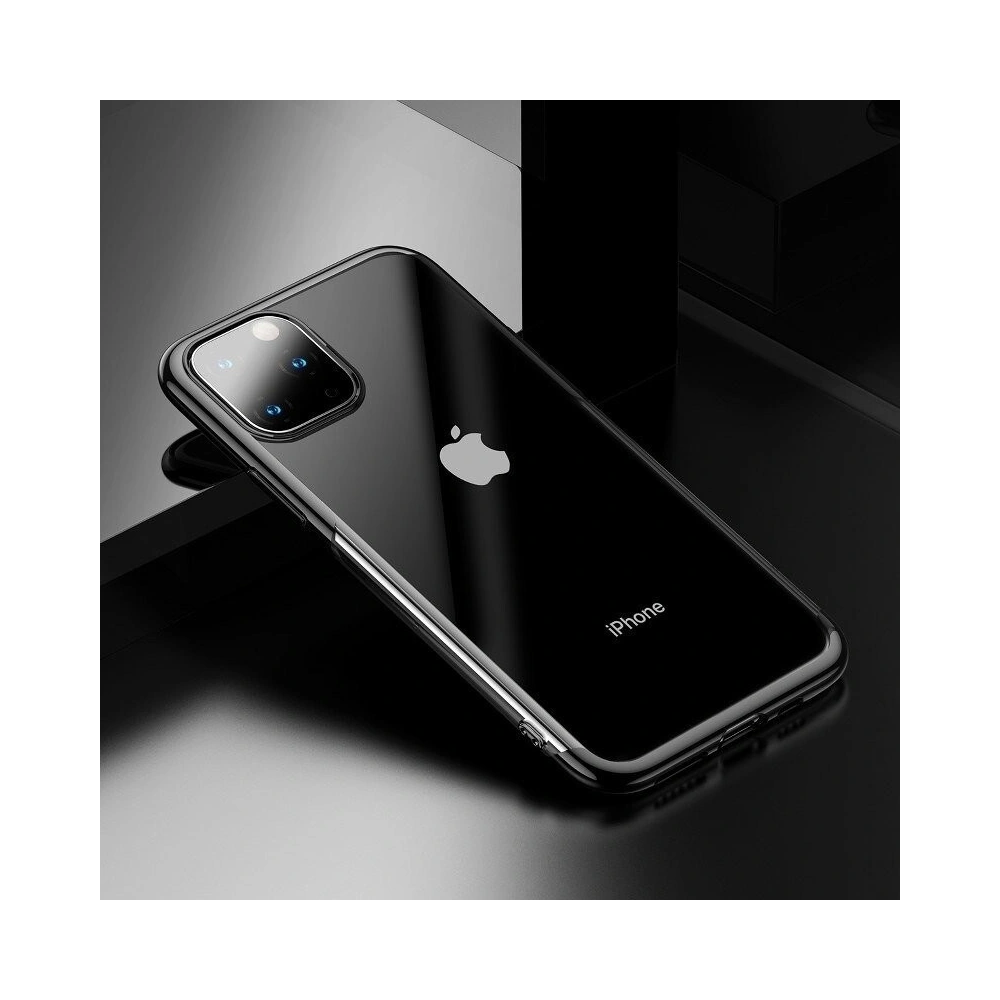 Przezroczyste etui Baseus Shining Case do iPhone 11 Pro Max 6,5 (czarne)