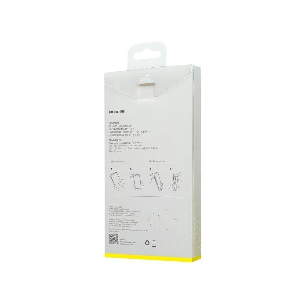 Przezroczyste etui Baseus Shining Case do iPhone 11 Pro Max 6,5 (czarne)