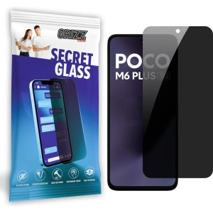 Buy GrizzGlass SecretGlass privacy glass for Xiaomi POCO M6 Plus 5G - GRZ10939 - {ean13} - Home Screen Store Europe