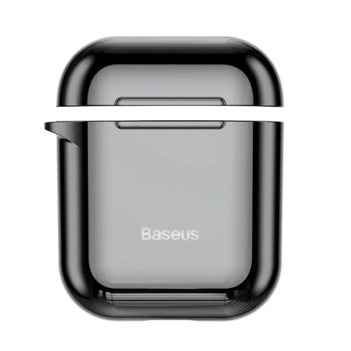 Buy Baseus Shining Hook Case For AirPods 1/2nd Generation Black - BSU829BLK - {ean13} - Home Screen Store Europe