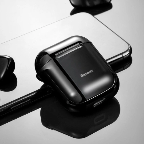 Kup Baseus Apple Case Shining Hook Case für AirPods (schwarz) - BSU829BLK - {ean13} - Sklep Home Screen