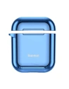 Kup Husă Baseus Shining Hook Case pentru Apple AirPods (albastră) - BSU830BLU - {ean13} - Sklep Home Screen