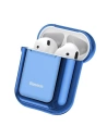 Kup Husă Baseus Shining Hook Case pentru Apple AirPods (albastră) - BSU830BLU - {ean13} - Sklep Home Screen