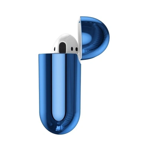 Kup Husă Baseus Shining Hook Case pentru Apple AirPods (albastră) - BSU830BLU - {ean13} - Sklep Home Screen