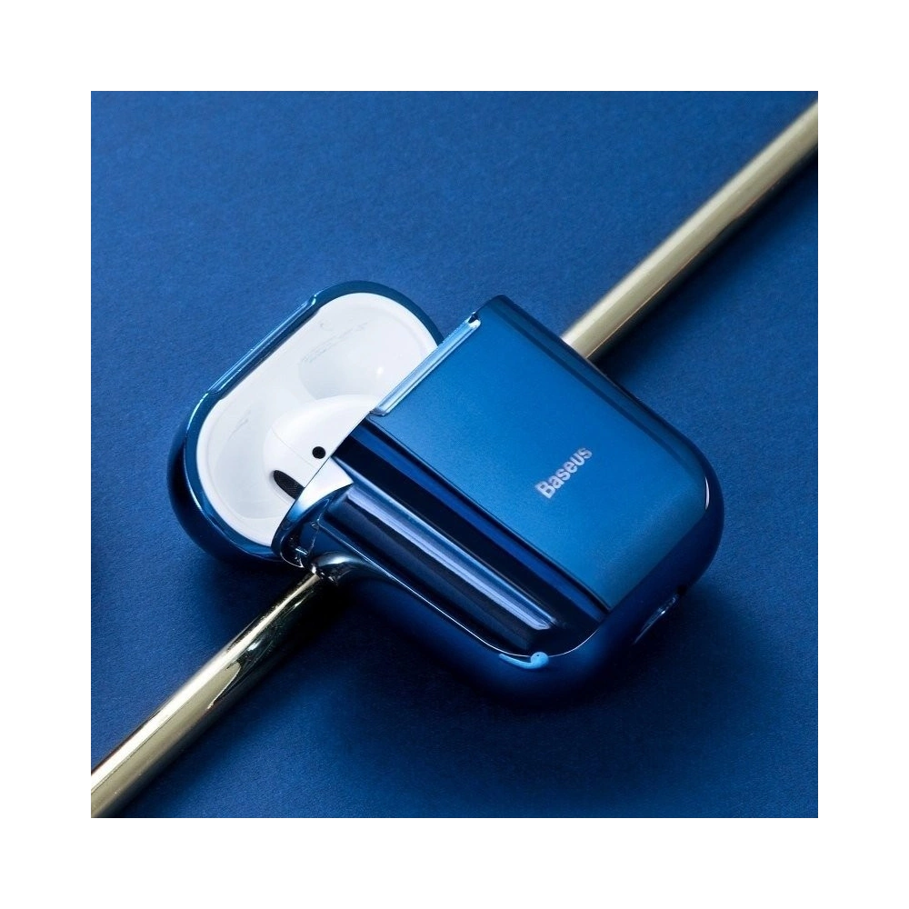 Etui Baseus Shining Hook Case do Apple AirPods (niebieskie)