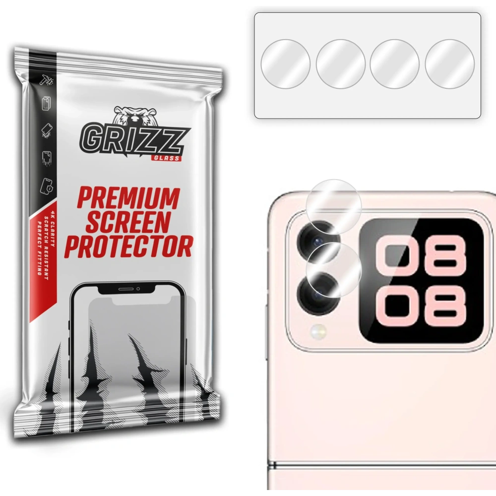 Szkło na aparat GrizzGlass HybridGlass Camera do Huawei Nova Flip - Pozostałe Nova Series - GrizzGlass