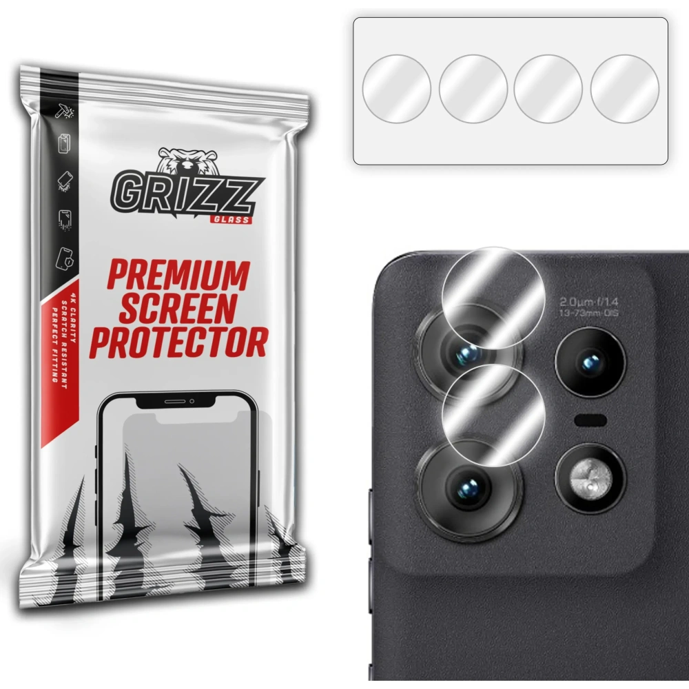 Szkło na aparat GrizzGlass HybridGlass Camera do Motorola Edge 50 - Edge 50 - GrizzGlass