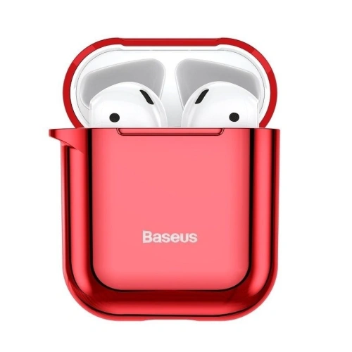 Buy Baseus Shining Hook Case For AirPods 1/2nd Generation Red - BSU831RED - {ean13} - Home Screen Store Europe