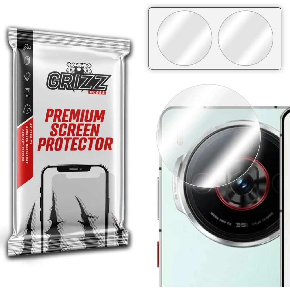 Szkło na aparat GrizzGlass HybridGlass Camera do ZTE Nubia Z60S Pro - ZTE - GrizzGlass