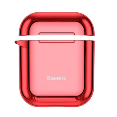 Buy Baseus Shining Hook Case For AirPods 1/2nd Generation Red - BSU831RED - {ean13} - Home Screen Store Europe