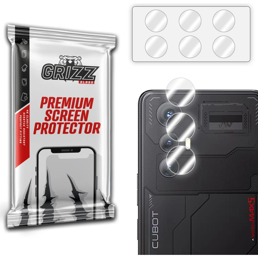 Szkło na aparat GrizzGlass HybridGlass Camera do Cubot Max 5 - Cubot - GrizzGlass