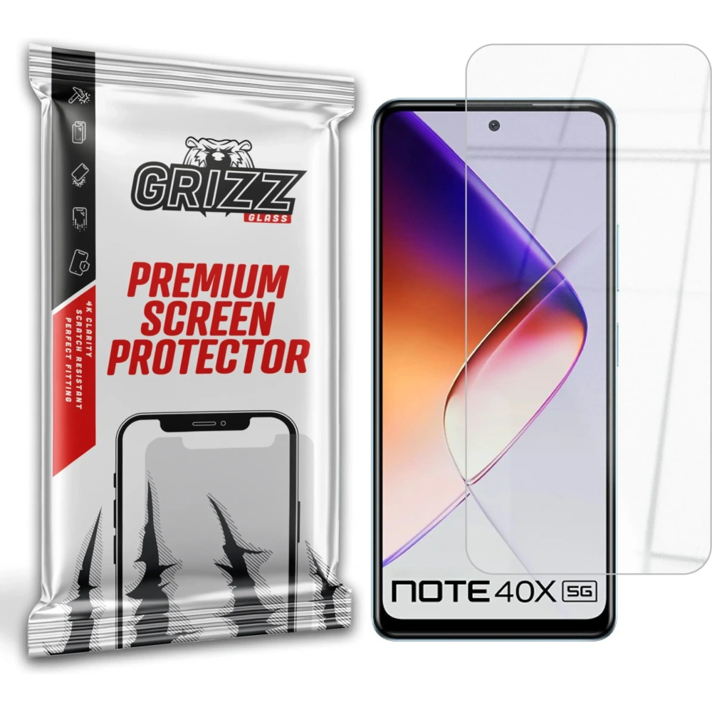 Szkło hybrydowe GrizzGlass HybridGlass do Infinix Note 40X - Infinix - GrizzGlass
