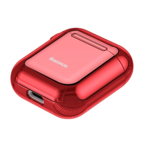 Buy Baseus Shining Hook Case For AirPods 1/2nd Generation Red - BSU831RED - {ean13} - Home Screen Store Europe