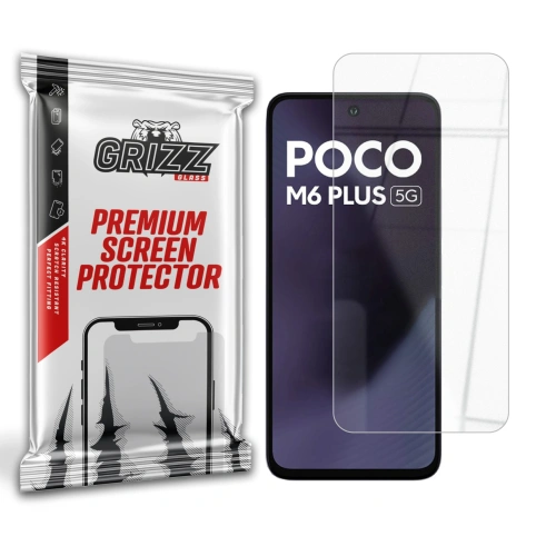 Kup Hybriertes Glas GrizzGlass HybridGlass für Xiaomi POCO M6 Plus 5G - GRZ10976 - {ean13} - Sklep Home Screen