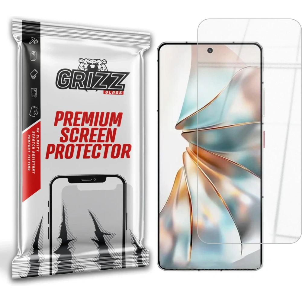 Szkło hybrydowe GrizzGlass HybridGlass do ZTE Nubia Z60S Pro - ZTE - GrizzGlass