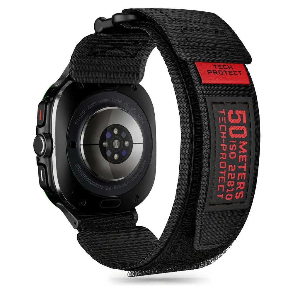 Pasek Tech-Protect Scout Pro Samsung Galaxy Watch Ultra 47mm Black - Galaxy Watch Ultra - Tech-Protect