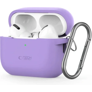 Kup Etui Tech-Protect Silicone Hook Apple Airpods Pro 1 / 2 Lavender - THP3026 - {ean13} - Sklep Home Screen