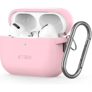 Kup Etui Tech-Protect Silicone Hook Apple Airpods Pro 1 / 2 Dusty Pink - THP3022 - {ean13} - Sklep Home Screen