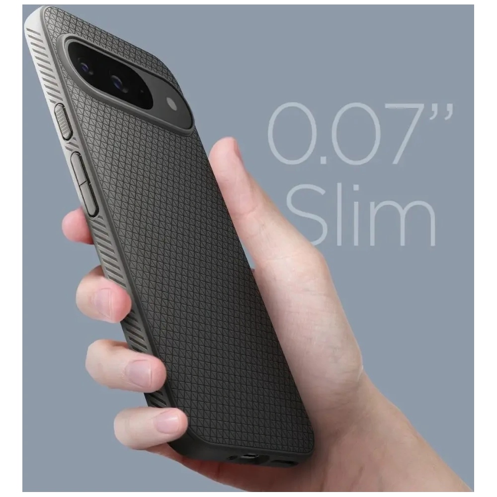 Etui Spigen Liquid Air Google Pixel 9 / 9 Pro Marble Grey - Pixel 9 Pro - Spigen