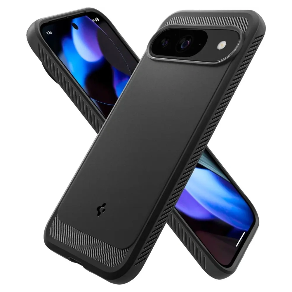 Etui Spigen Rugged Armor Google Pixel 9 / 9 Pro Matte Black - Pixel 9 Pro - Spigen
