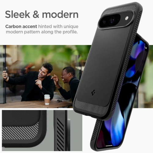 Kup Etui Spigen Rugged Armor Google Pixel 9 / 9 Pro Matte Black - SPN3478 - {ean13} - Sklep Home Screen