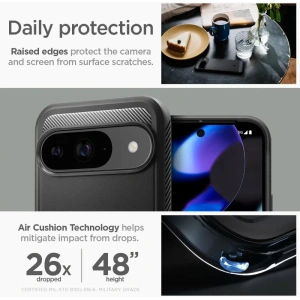 Kup Etui Spigen Rugged Armor Google Pixel 9 / 9 Pro Matně černé - SPN3478 - {ean13} - Sklep Home Screen