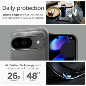 Kup Etui Spigen Rugged Armor Google Pixel 9 / 9 Pro Marble Grey - SPN3479 - {ean13} - Sklep Home Screen