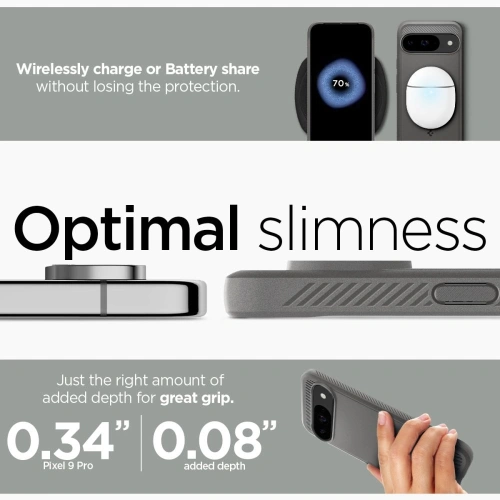 Kup Etui Spigen Rugged Armor Google Pixel 9 / 9 Pro Marble Grey - SPN3479 - {ean13} - Sklep Home Screen