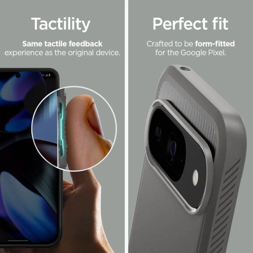 Buy Case Spigen Rugged Armor Google Pixel 9 / 9 Pro Marble Grey - SPN3479 - {ean13} - Home Screen Store Europe
