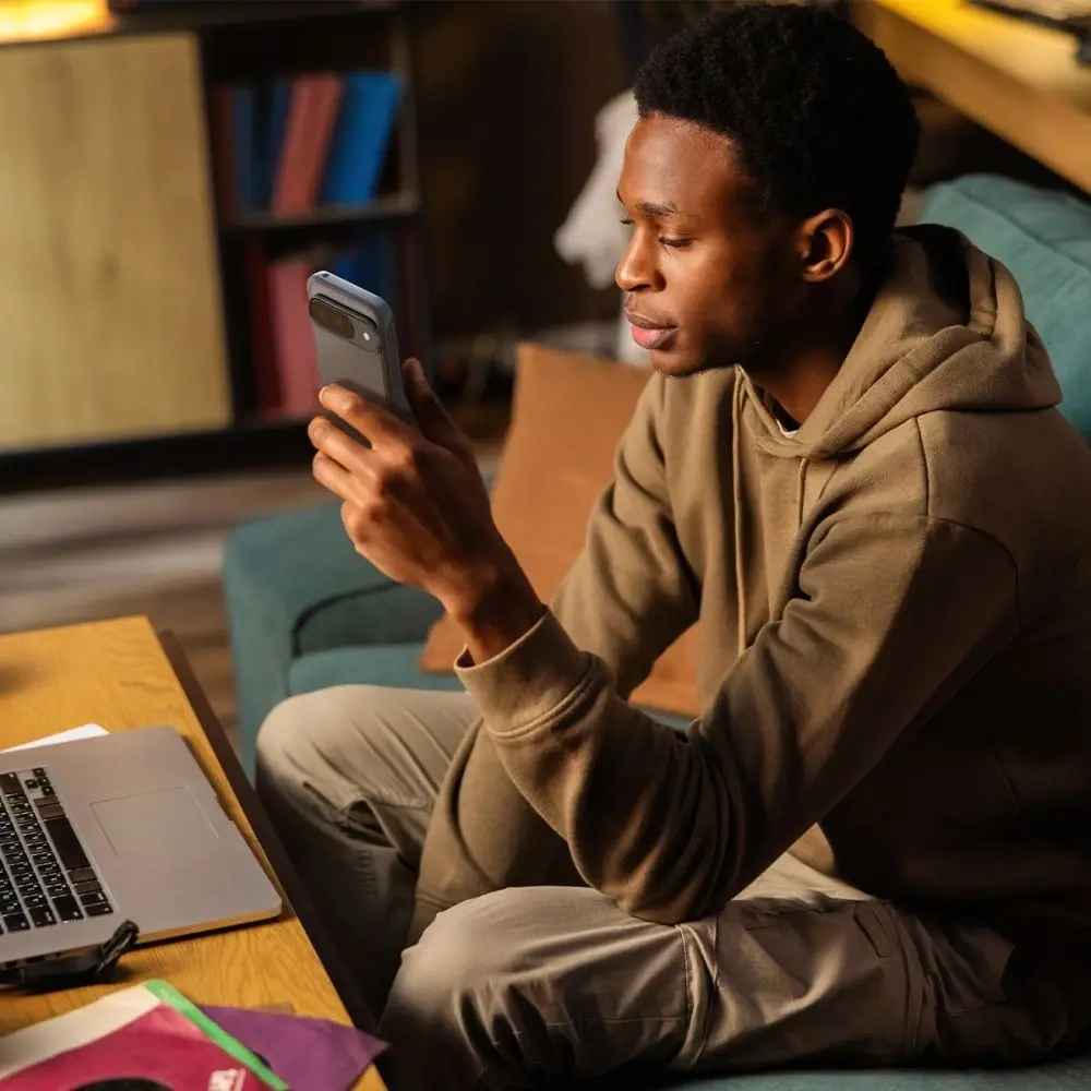 Etui Spigen Rugged Armor Google Pixel 9 / 9 Pro Marble Grey - Pixel 9 Pro - Spigen