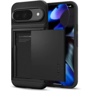 Buy Case Spigen Slim Armor CS Google Pixel 9 / 9 Pro Black - SPN3480 - {ean13} - Home Screen Store Europe