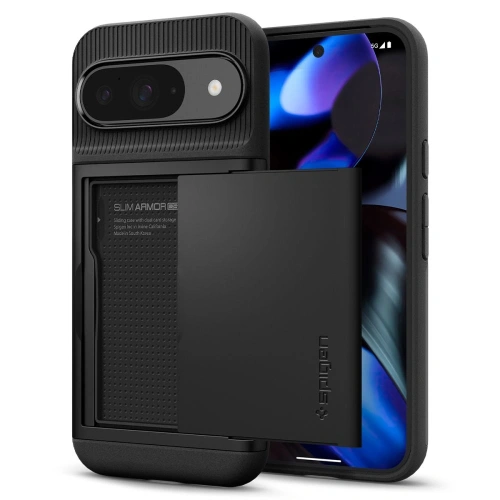 Kup Spigen Tasche Slim Armor CS Google Pixel 9 / 9 Pro Schwarz - SPN3480 - {ean13} - Sklep Home Screen