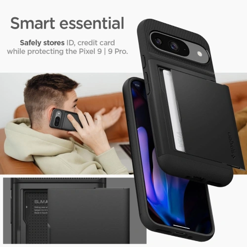 Kup Spigen Tasche Slim Armor CS Google Pixel 9 / 9 Pro Schwarz - SPN3480 - {ean13} - Sklep Home Screen
