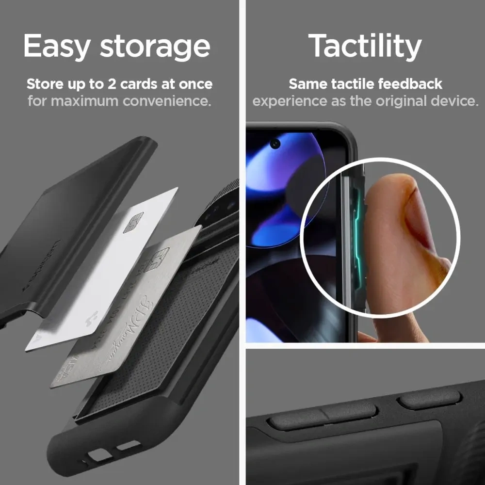 Etui Spigen Slim Armor CS Google Pixel 9 / 9 Pro Black - Pixel 9 Pro - Spigen