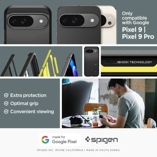 Kup Etui Spigen Tough Armor Google Pixel 9 / 9 Pro Black - SPN3481 - {ean13} - Sklep Home Screen