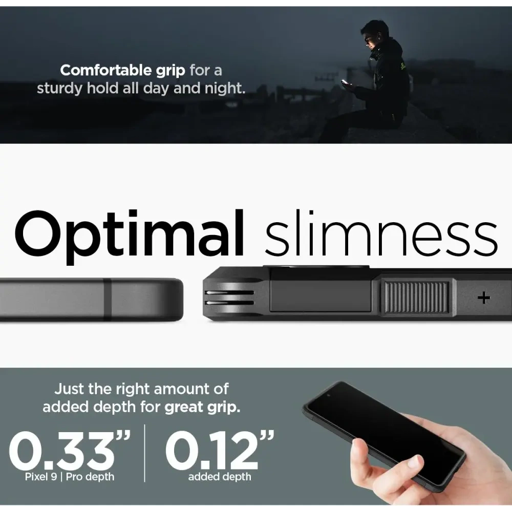 Etui Spigen Tough Armor Google Pixel 9 / 9 Pro Black - Pixel 9 Pro - Spigen