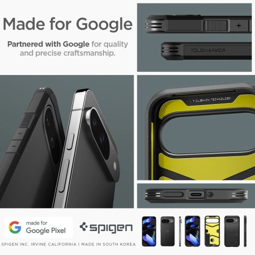 Buy Case Spigen Tough Armor Google Pixel 9 / 9 Pro Black - SPN3481 - {ean13} - Home Screen Store Europe