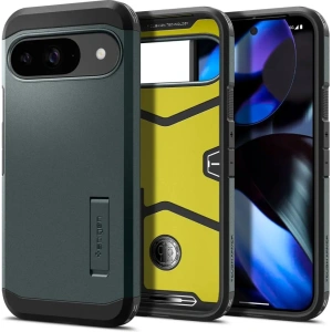 Buy Case Spigen Tough Armor Google Pixel 9 / 9 Pro Abyss Green - SPN3482 - {ean13} - Home Screen Store Europe