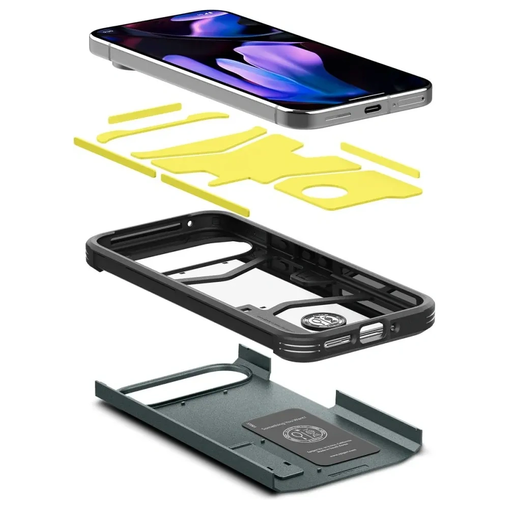 Etui Spigen Tough Armor Google Pixel 9 / 9 Pro Abyss Green - Pixel 9 Pro - Spigen