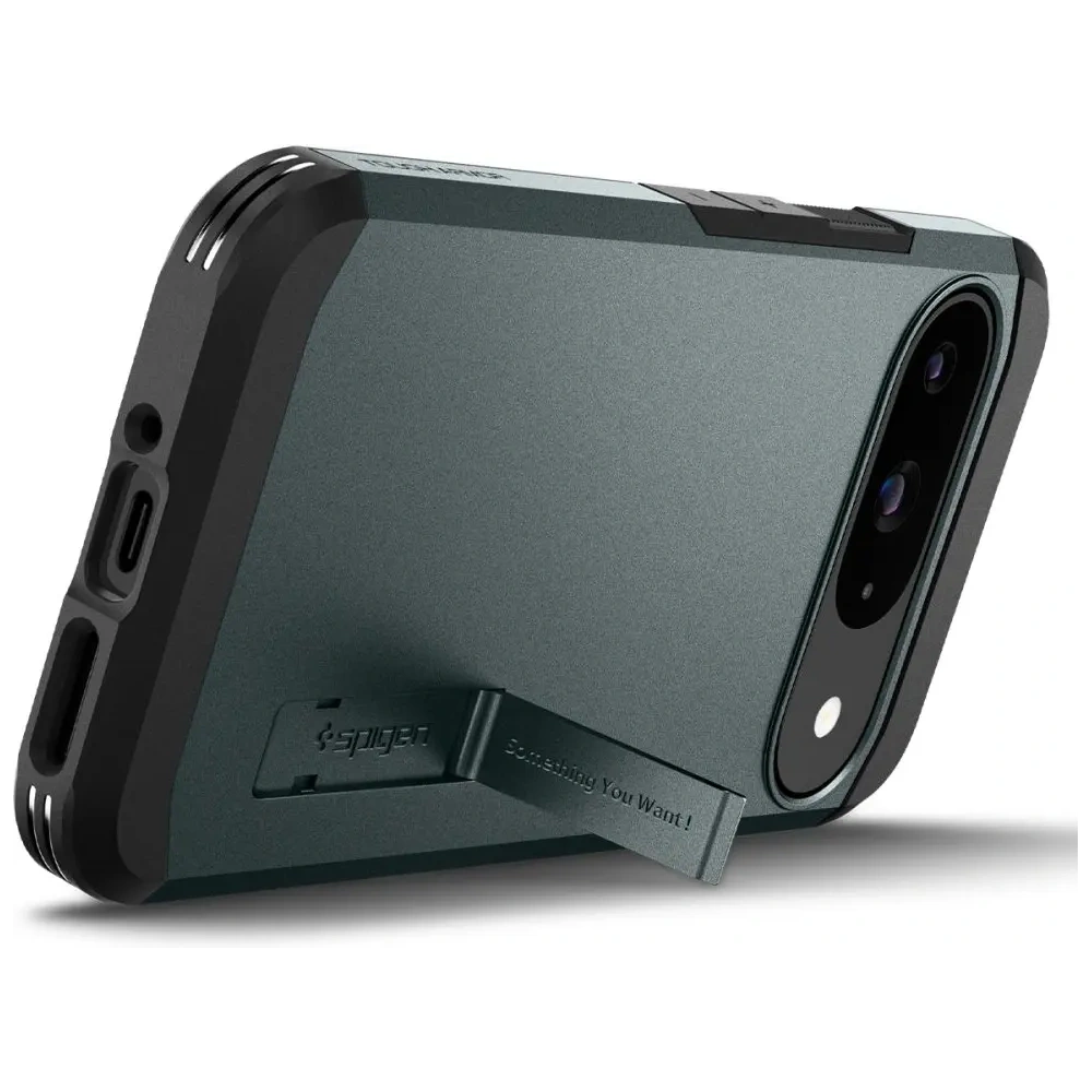 Etui Spigen Tough Armor Google Pixel 9 / 9 Pro Abyss Green - Pixel 9 Pro - Spigen