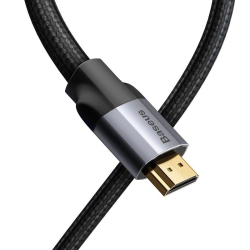 Kup HDMI 2.0 kábel Baseus Enjoyment Series, 4K, 3D, 1m (szürke) - BSU835GRY - {ean13} - Sklep Home Screen